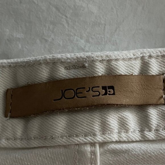 Joe's The Smith High Rise Straight Ankle White Jeans Size 27 - Picture 4 of 7